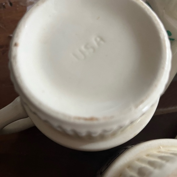 Set of 5 Vintage Stackable Mugs. - Picture 10 of 10